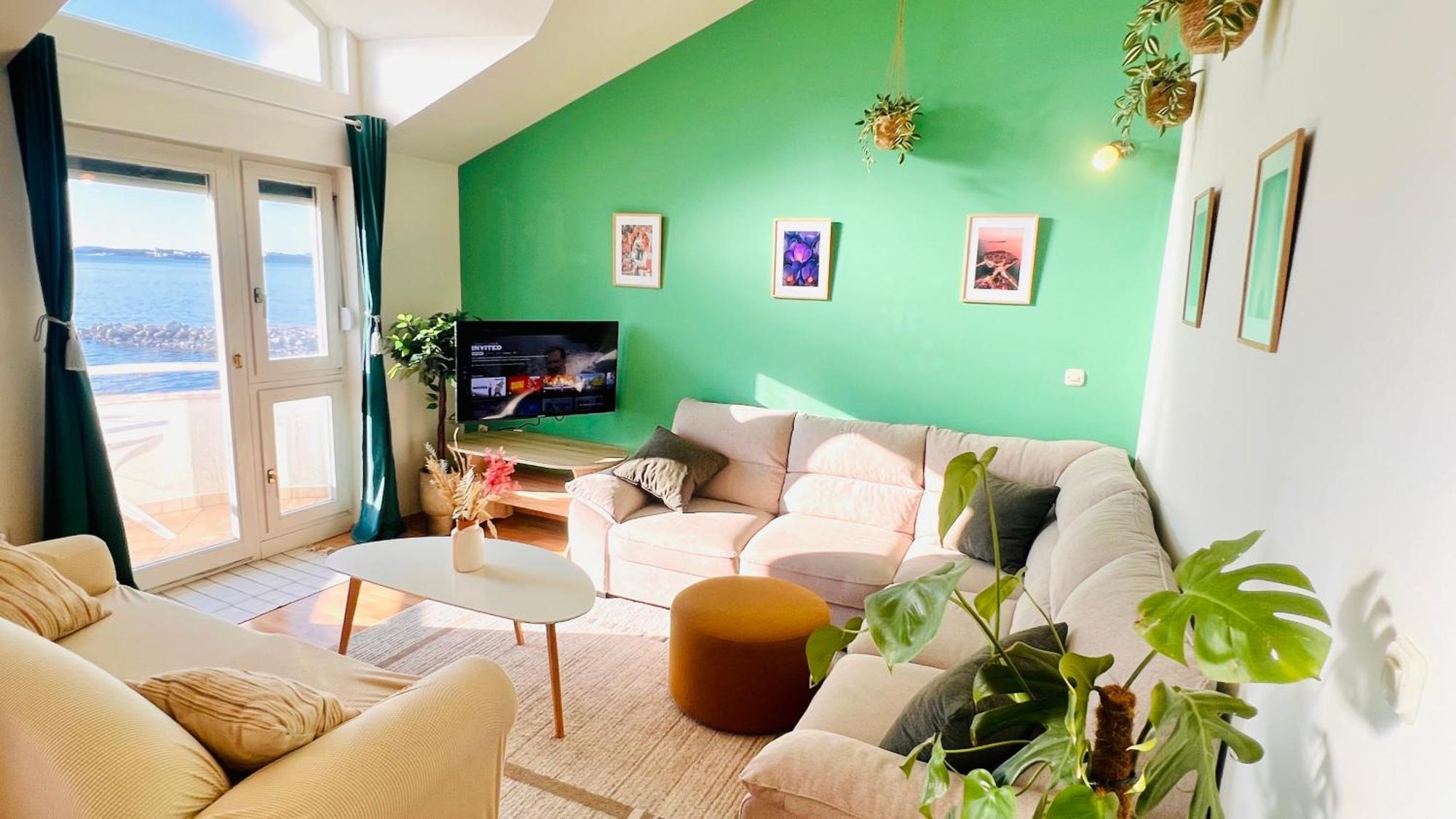 Luxury Beach Villa W Sea Sunset Views Шибеник Екстер'єр фото
